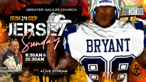 Jersey Sunday @ Greater Galilee Church